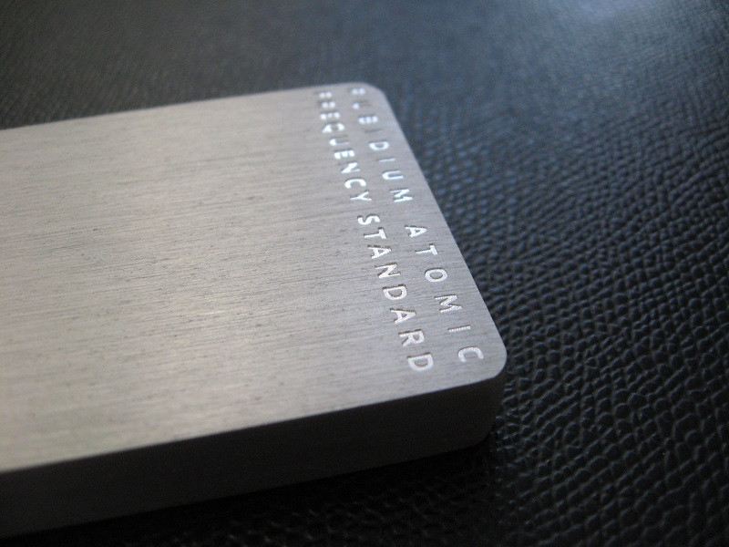 Plaque en aluminium pour gravure 50x15mm, noir, 200 pcs. auto-adhésif